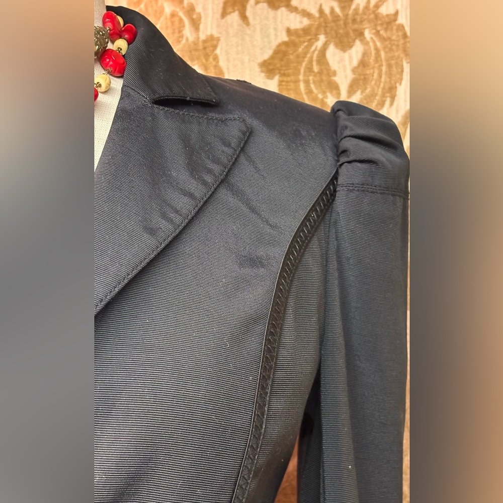 Bebe Black Fitted Blazer - image 4